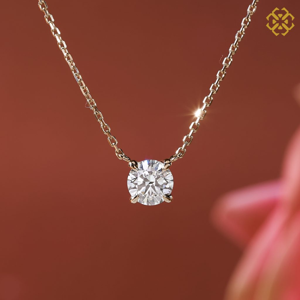 Tresor Classic Round Necklace 0.33 G VVS1 3EX NONE (Round GIA)