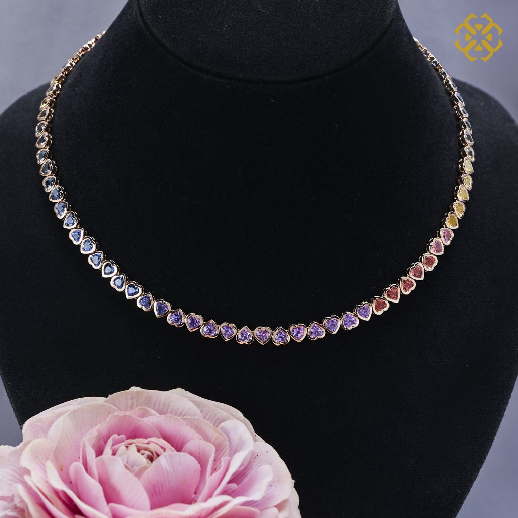 Serena Heart Necklace RG