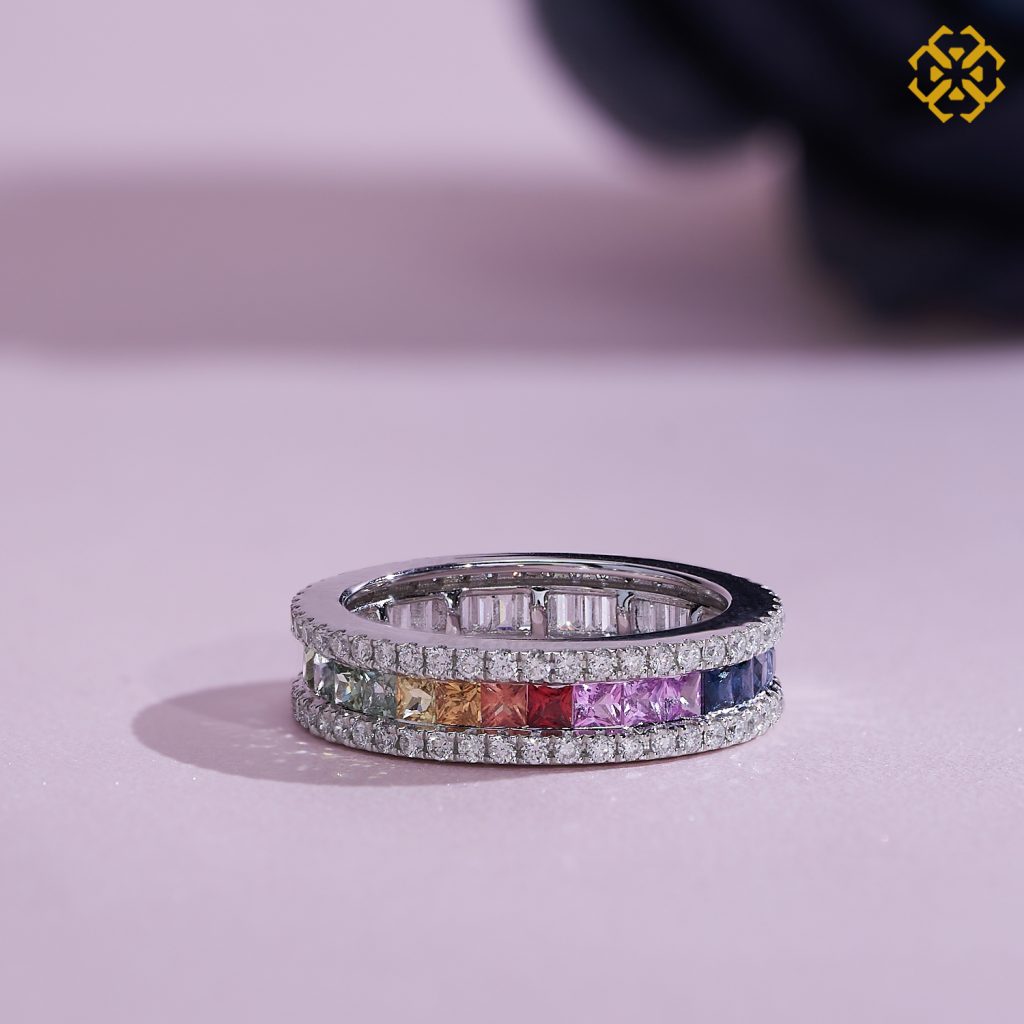 Emme Multiway Rainbow Ring WG 12 (STAR)